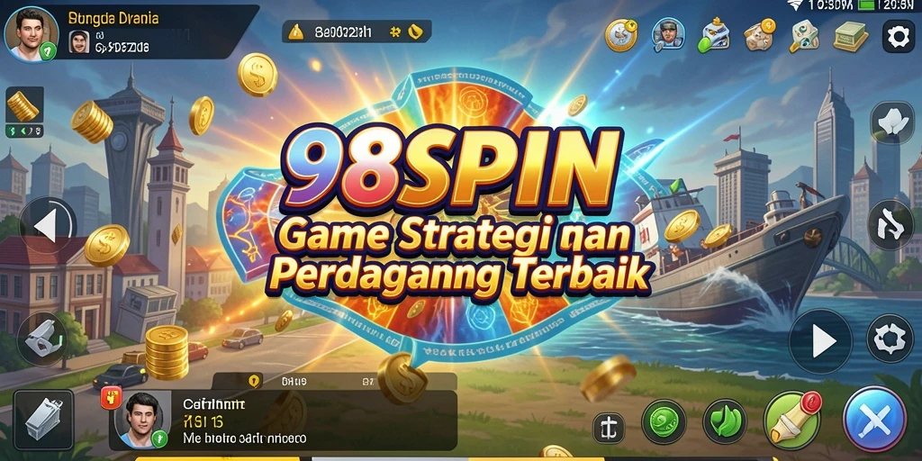 Tampilan gameplay <strong>98SPIN</strong> yang menakjubkan dengan aksi strategi yang intens.