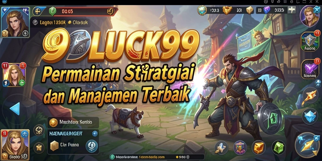 Tangkapan layar permainan 99LUCK99 menunjukkan aksi strategi yang intens dan interaksi antar pemain.