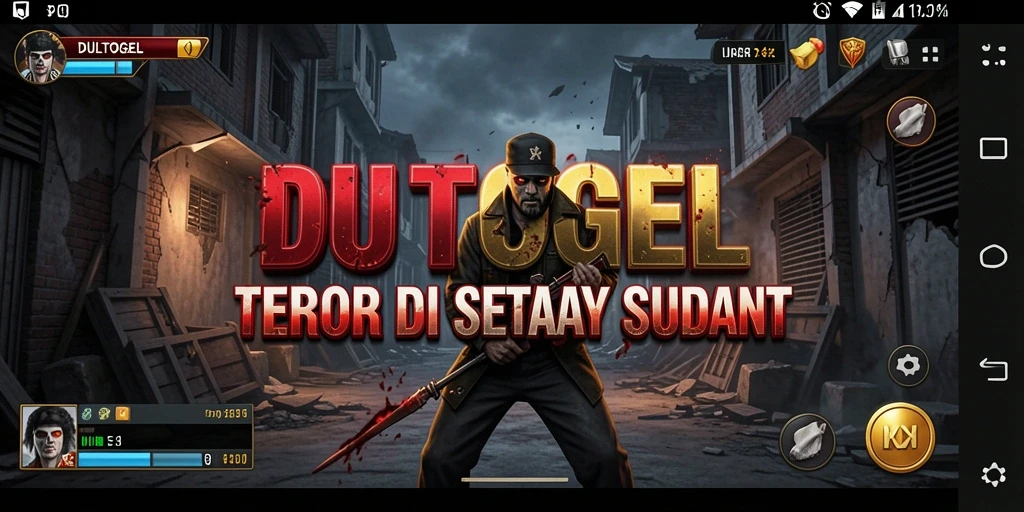 Screenshot gameplay menampilkan suasana mencekam di DULTOGEL.