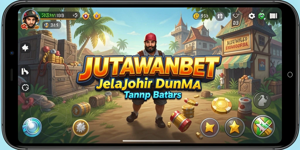 Tampilan gameplay JUTAWANBET yang menakjubkan di dunia Open World.