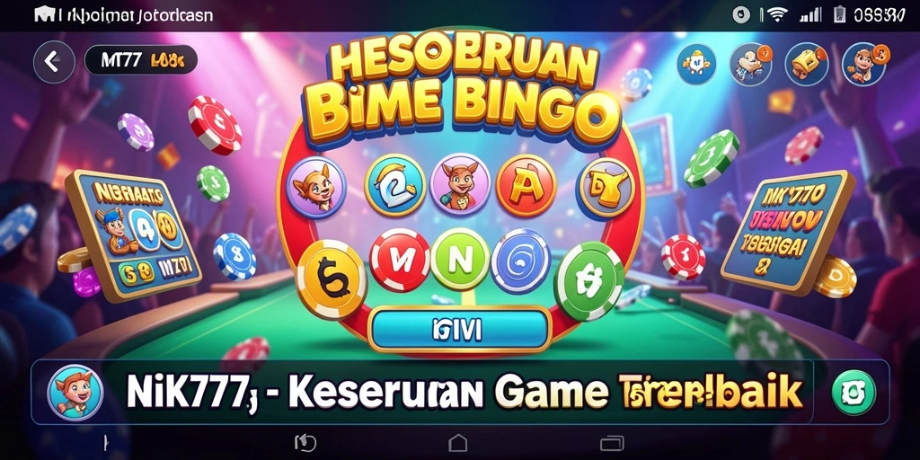 Tangkapan layar game MT777 menampilkan gameplay Bingo yang seru.