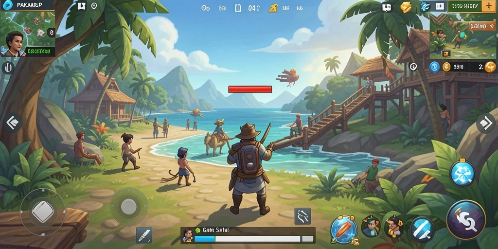 Tampilan menarik dari gameplay PAKARJP yang seru dan santai.