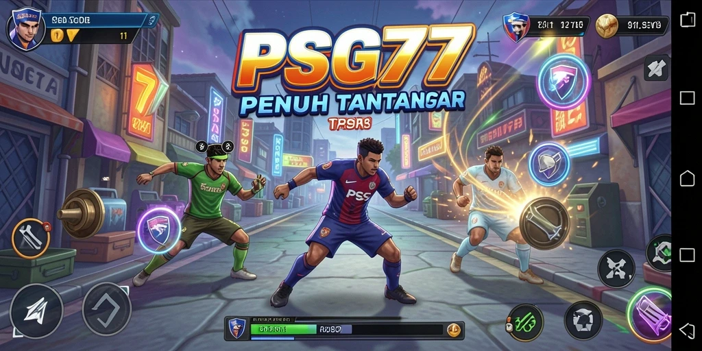 Gambaran keramaian dalam permainan Arcade PSG77 yang mendebarkan.
