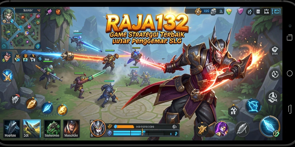 Tampilan gameplay RAJA132 yang mendebarkan dan penuh strategi.