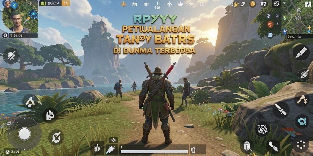 Screenshot RPYYY menampilkan aksi seru dalam dunia terbuka.