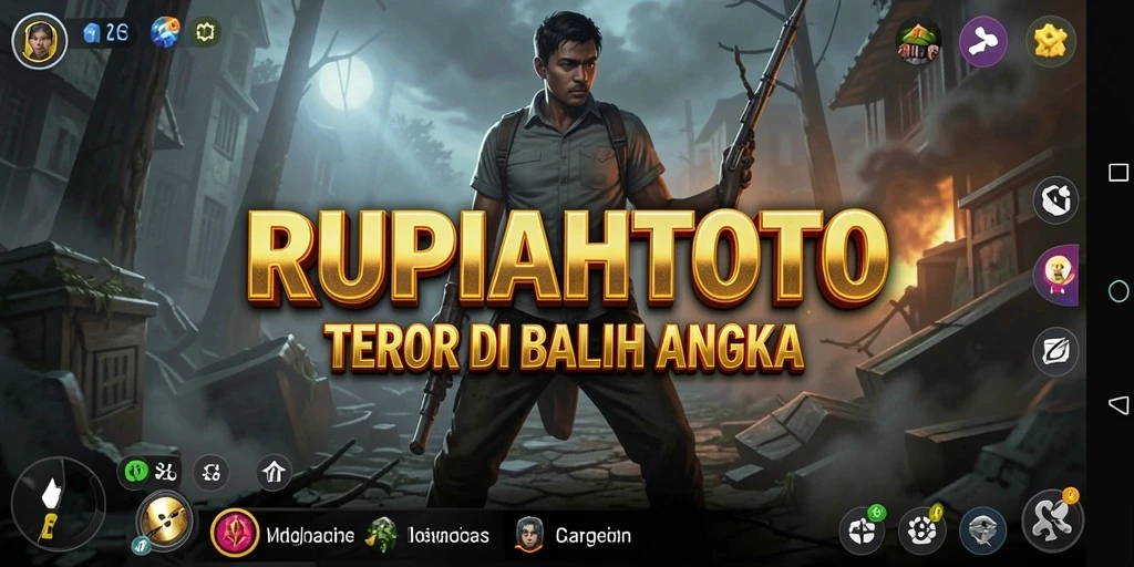 Menggambarkan suasana seram saat bermain RUPIAHTOTO.
