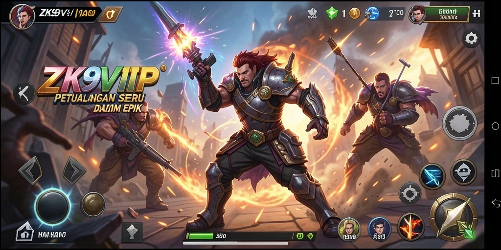 Gameplay seru dan mendebarkan di ZK9VIP.