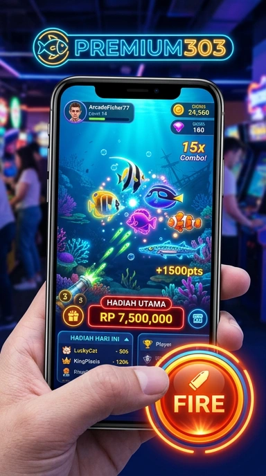 Tangkapan layar dari aplikasi premium303 dengan antarmuka yang menarik.