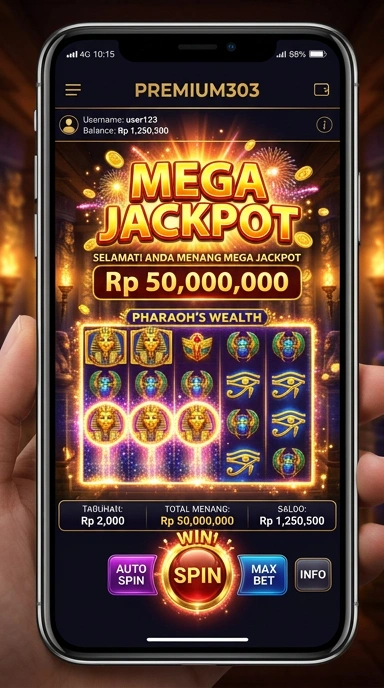 Menampilkan halaman utama premium303 dengan pilihan aplikasi terbaik.